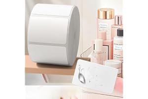 1Roll Oil-Proof Label Stickers Easy to Peel Off Self-Adhesive Can Be Written On Waterproof Classification Label Stickers That