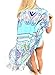 Rainlover Women's Fashion Swimwear Tassel Kimono Bikini Cover up Beach Dresses (Blue)