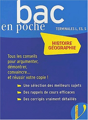 Histoire-géographie, terminales L, ES, S