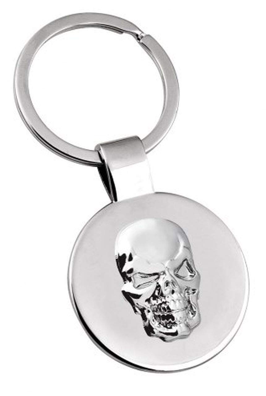 Ten Skull keychain cod.EL7792 cm 0,78x3,5x0,5h by Varotto & Co.
