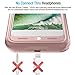 iPhone 7 Battery Case, Nero7 (Apple MFi Certified Connector) 120% Extra Charging Power Extended Portable Slim Protective Charger Juice Pack (Rose Gold)
