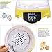 Mini 7 Egg Hatcher Incubator with Temperature Control, Digital Poultry General Purpose Incubators for Chickens Ducks Birds