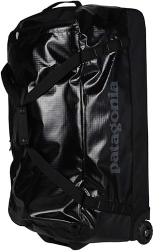 Amazon パタゴニア Patagonia ダッフル バッグ スーツケース キャリーバッグ ブラック 黒ホール ウィールド ブラック 黒 並行輸入品 Patagonia パタゴニア スーツケース