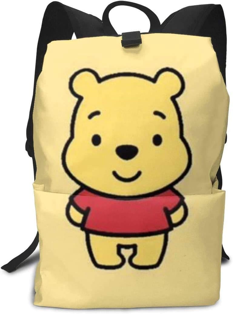 Cute Winnie The Pooh Casual Backpack Daypack School Bookbag Laptop Bag Travel Bag