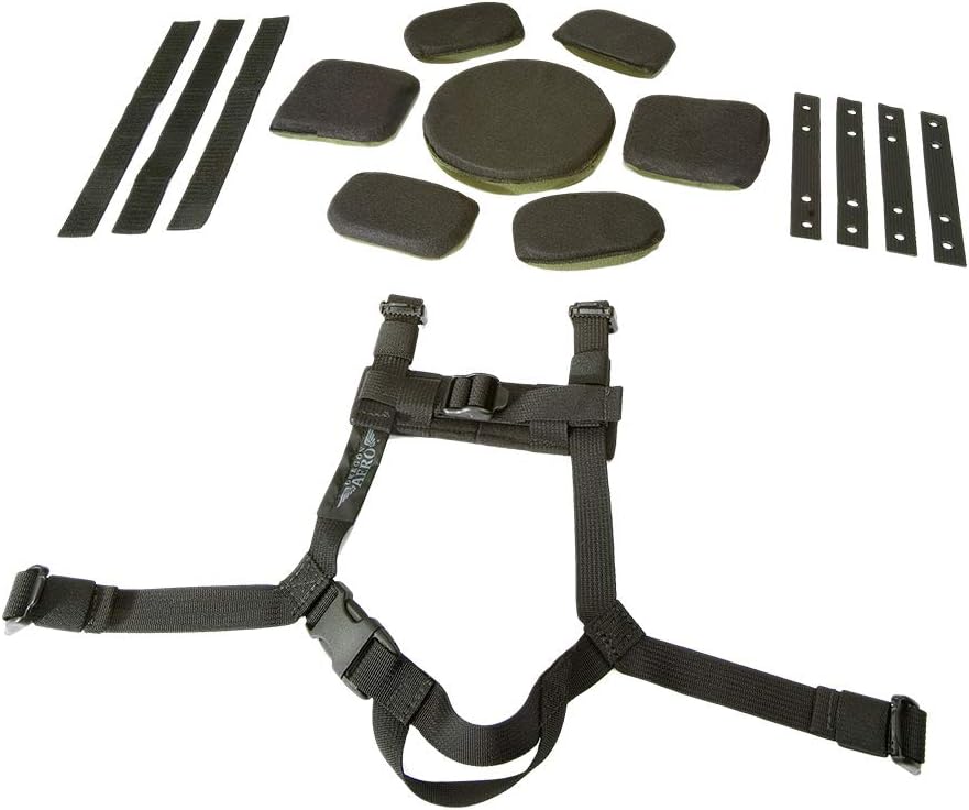 Oregon Aero BLSS Kit Model 45 (Ballistic Helmet Liner & Suspension System) for The ACH, LWH, MICH, RBR and Other Helmets