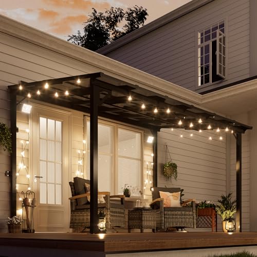 MEISSALIVVE 8x12 Lean-To Gazebo Review: Wall-Mounted Patio Cover with Polycarbonate Roof image 16
