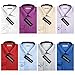 Verno Luxton Men's Fashion(Regular) Fit Long Sleeve Dress Shirt - Available in More Colors