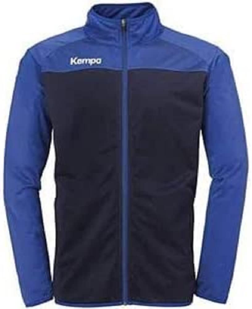 Kempa Prime Poly Jacket Children's Sports Jacket - Navy/Royal, 4X-Large