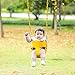 ANCHEER 3-in-1 Toddler Swing Seat Infants to Teens, Detachable Outdoor Toddlers Children Hanging Seat (Yellow Swing)