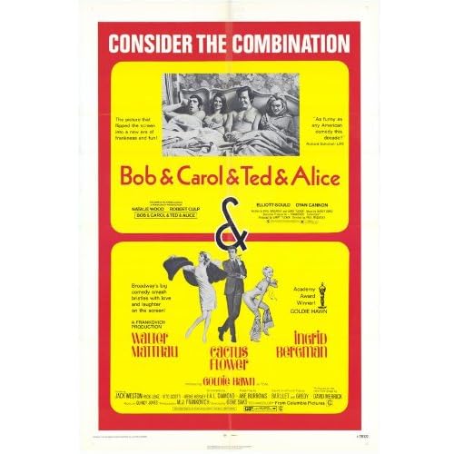 Bob and Carol and Ted and Alice/Cactus Flower Movie Poster (27 x 40