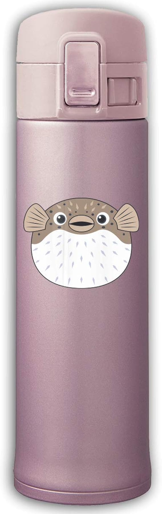 Amazon Co Jp ハリセンボン魚 保温杯 水筒 直飲み 軽量便利 ステンレスマグ オシャレマグ ミニ ボトル ピンク 砂色 ネイビー 男女兼用マグ プレゼント 服 ファッション小物