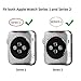 Apple Watch Case Series 3 Series 2 Series 1, iitee 42mm iWatch Universal Full Armor Case with Connected Apple Watch Band Strap and Screen Protector (5-in-1 kit)