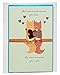 American Greetings Cat Anniversary Card with Glitter