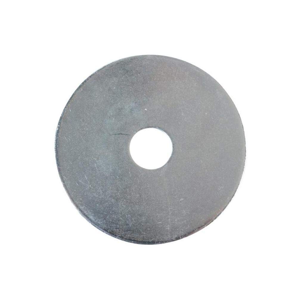 ForgePack Flat Mudguard Washers | M10 x 50mm | Zinc Plated | Pack 6