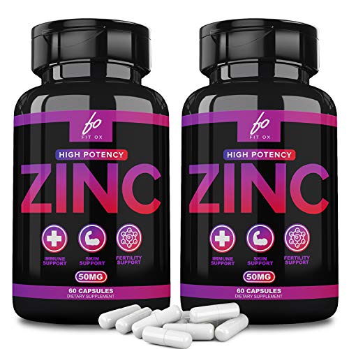 (50mg) Zinc Oxide Citrate Supplement Vitamin for Adults Kids Men Women
