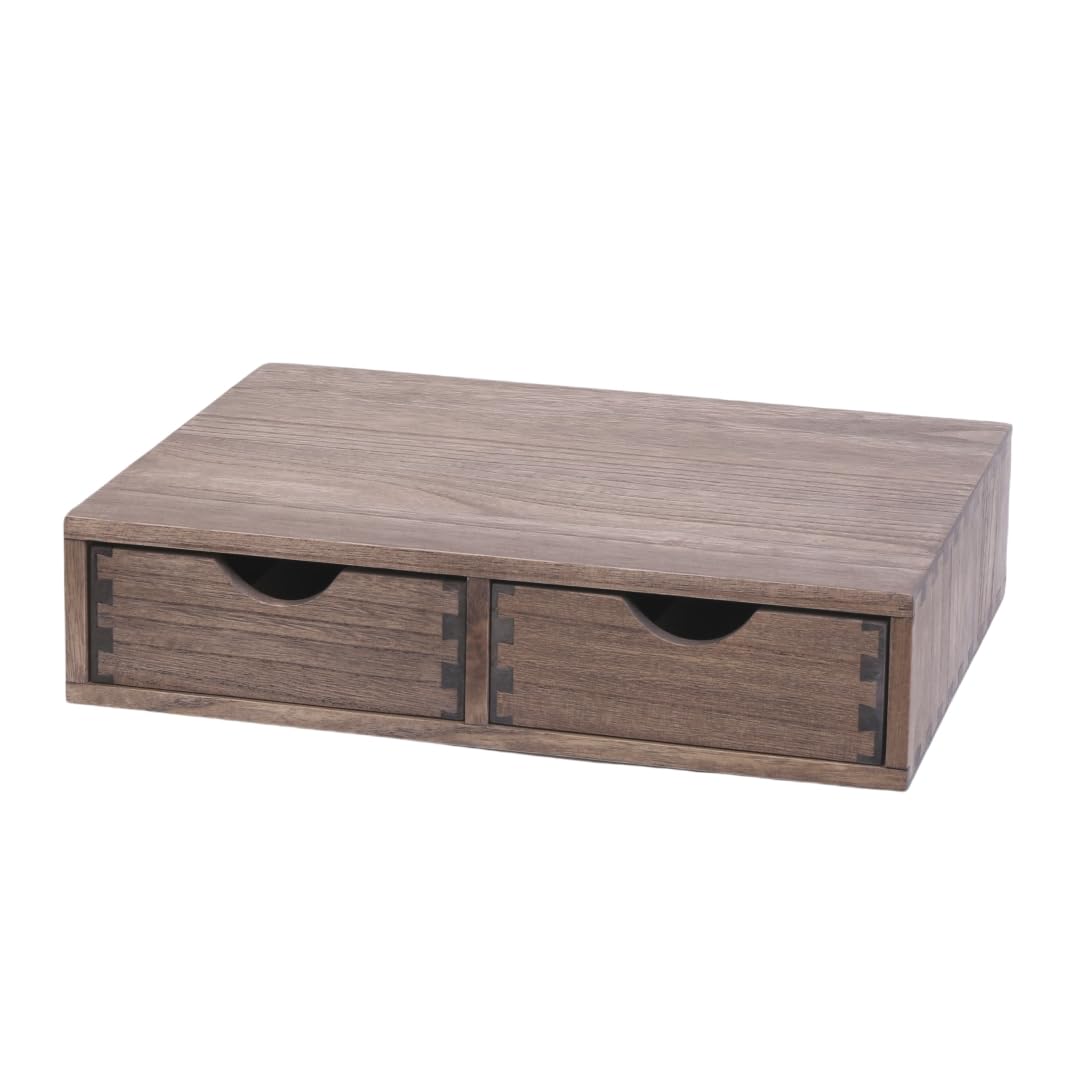 Photo 1 of DDYURI Coffee Pods Storage Drawer Holder for Capsules - Multi Functional Desk Organizer Drawers For K-Cup Coffee Maker Brew - Kitchen Mini Wooden Box Chest Sideboard Counter Organization CF1D2C Dark