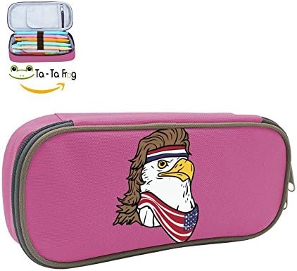 Chicken Pencil Case, Homecube Big Capacity Pen Bag Makeup Pouch Durable Students Stationery with Double Zipper,Pink