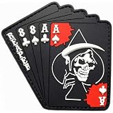Miltacusa MD Inspired Patches [Hook Fastener Backing- PVC Rubber] Funny and Humor Patches for All Types of Gear (Reaper)