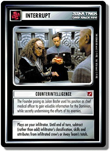 STAR TREK CCG 1E BOG BLAZE OF GLORY COUNTERINTELLIGENCE GU37