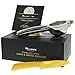 Lemon Squeezer Bundle Superior Quality Manual Citrus Orange Juicer W/Free Ceramic Knife. 304 Grade Stainless Steel In Premium Gift Box (1 Unit)