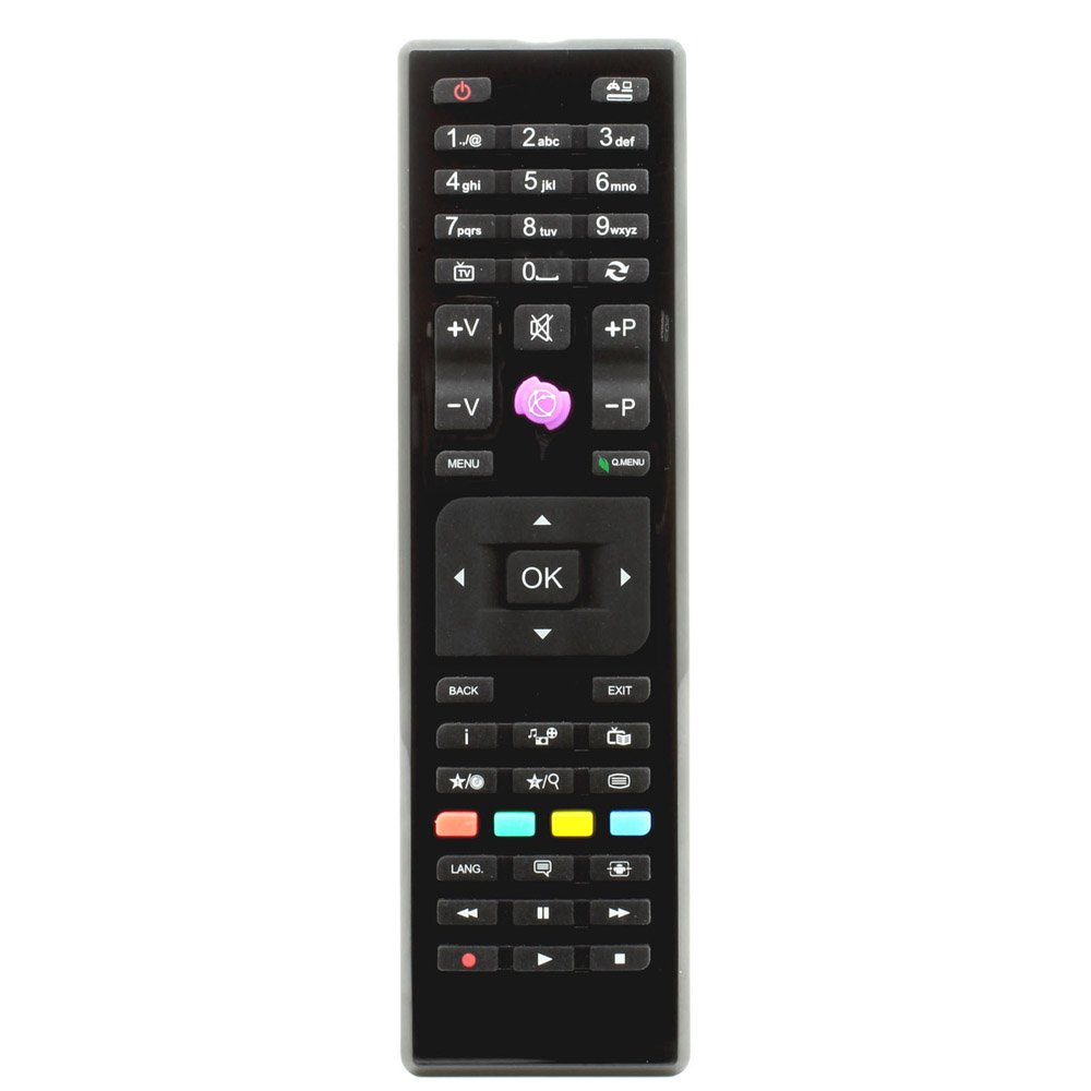 121AV - RC4870 Remote Control Replaced for BUSH DLED32165HD DLED32265DVDT2S LED22134FHD LED24265HD LED32127HDDVDT DLED50287FHD DLED50265FHD DLED40265T2S DLED32165HDY DLED40287FHD
