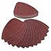 INSMA 40pcs 120 Grit Mouse Sanding Sheets for Black Decker Detail Palm Sander