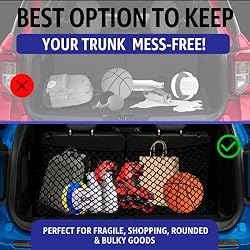 Envelope Style Trunk Mesh Cargo Net for Ford