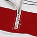 Sunward(TM) Women Sexy Long Sleeve Spell Color Stripes Zipper Tops Shirt (Medium, Beige)
