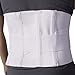 MABIS Adjustable Back Brace and Back Support Belt for Lumbar Support related to Improved Posture, Back Pain Relief, Scoliosis, Sciatica Relief and Herniated Discs, Small