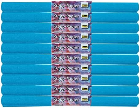 Crepe Paper 10 Rolls 50 x 250 cm