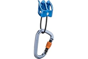 Black Diamond Big Air XP Belay Package | ATC-XP Device & Screwgate Carabiner | Reliable Belay Kit for Sport & Trad Rock Climbing