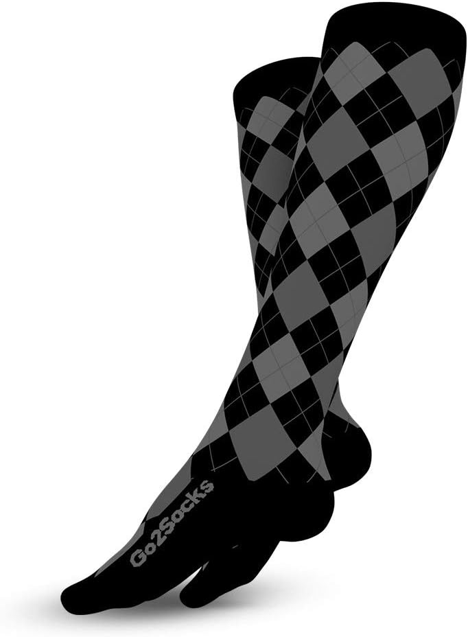 Go2Socks Compression Socks for Men Women Nurses Runners 20-30mmHg Medical Stocking Athletic