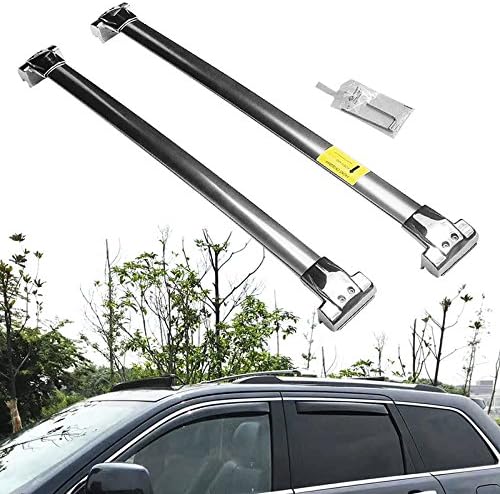 Kingcher Roof Racks Crossbar for Jeep Grand Cherokee 2011-2019 Stainless Steel Luggage Baggage Carrier