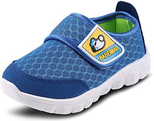 Zicoope Baby's Boy's Girl's Mesh Light Weight Sneakers Running Shoes Blue1-27-8.5 US