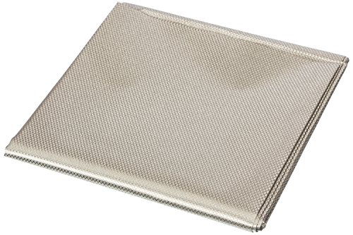 RFID Blocking Faraday Shielded Fabric: Radiation WIFI & RF Shielding: 24x15 Nickel & Copper EMF Identity Theft Blocker for your Wallet Phone or Laptop