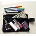 Augbunny 100% Cotton 16oz Canvas Zipper Makeup Pouch, Coin Purse, Cellphone Purse, Pen/Pencil Case 5-pack