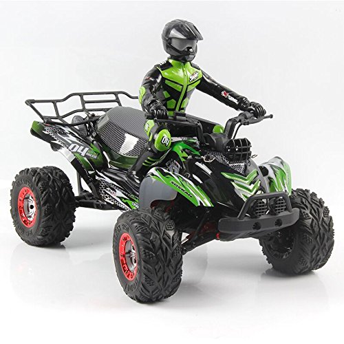 EGE 4WD 1/12 Scale 2.4G Buggy High Speed Off-road Remote Control Truck Off-Road Mountain Bike Beach Motorcycle -Green