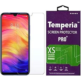 Temperia Tempered Glass Screen Guard Gorilla Protector for Mi Redmi 7 (Transparent)