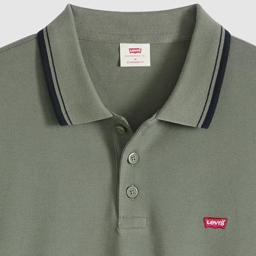 Levis HM Polo Wood Tipping Stripe Mulled