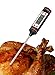 Cooking Thermometer, Fosmon Digital Meat Thermometer Instant Read with Long Stainless Steel Probe & LCD Screen for Food, Meat, Kitchen, BBQ, Grill, Liquid, Oil