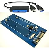 18 Pin to SATA Adapter Card With USB 3.0 SATA Cable For 2010-2011 MACBOOK AIR A1369 A1370 A1377 SSD