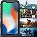 Lifeproof FRĒ SERIES Waterproof Case for iPhone X (ONLY) - Retail Packaging - WIPEOUT (BLUE TINT/FUSION CORAL/MANDALAY BAY)