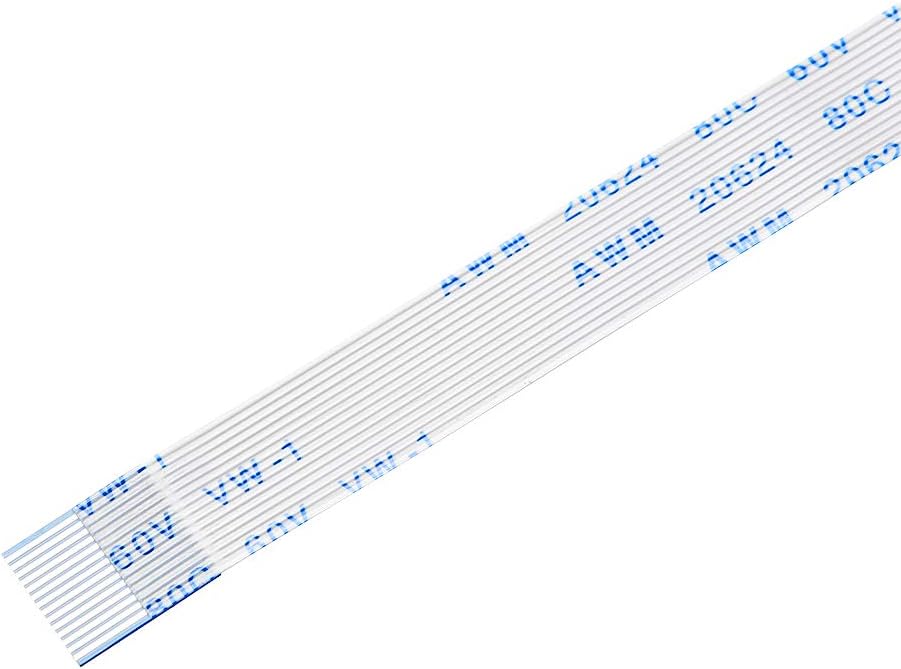 sourcing map Flexible Flat Cable, 14 Pins 0.5mm Pitch 150mm FPC FFC Flexible Ribbon Cable for LCD TV DVD Player Laptop 5Pcs (A Type) - Image 5