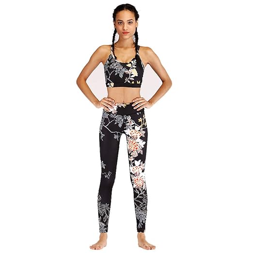 Glhkkp-sp Mono Deportivo de Yoga para Mujer Moda Impresa ...
