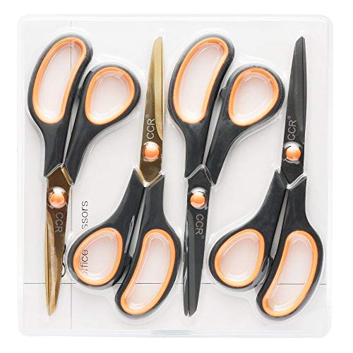 2 CCR+Scissors+Comfort+Grip+Handles+Titanium