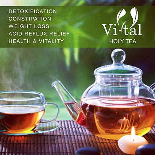 Dr. Miller's Holistic Holy Tea, Weight loss, Detox, Energy, Constipation relief One Month, 8