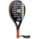 P.ALA Carbon Padel Racket for Beginners &amp; Intermediate Players | Soft EVA Memory Core | Carbon Fiber Frame | Lightweight Control Racquet| Made for Comfort &amp; Precision