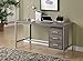 Monarch Specialties Writing Drawers-Contemporary Style-Home & Office Computer Desk with Metal Frame, 60
