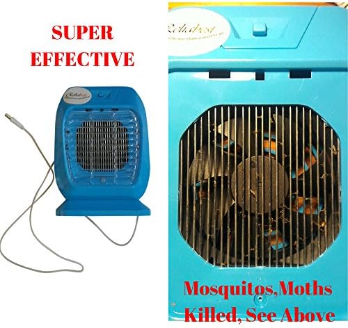 Reliabest Mosquito Zapper and Electronic Insect Killer - Kill Most Flying Pests or Bugs - Enjoy Your Sleep Today (Blue)