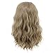 yuehong Long Curly Blonde Men Thor Endgame Wig Superhero Cosplay Costume Hair Heat Resistant Synthetic Fibers Fluffy Durable Breathable Wig